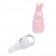 Розовый виброзайчик 4PLAY FINGER RING VIBE RABBIT PINK - NMC купить в Калуге с доставкой в Orgasmix.ru Розовый виброзайчик 4PLAY FINGER RING VIBE RABBIT PINK - NMC
